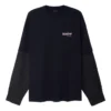 Political Campaign Layer T-Shirt, Oversize „Black“ 698631TKVJ19070