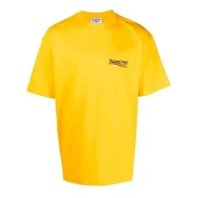 Political Campaign T-Shirt, Large-Passform „Gelb“ 641655TKVJ17442 Political Campaign T-Shirt, Large-Passform „Gelb“ 641655TKVJ17442