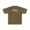 Political Campaign T-Shirt, Large-Passform „Khaki“ 641675TKVJ12463