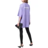 Political Campaign T-Shirt, Large-Passform „Purple“ 641675TKVJ13072