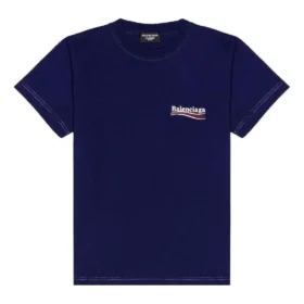 Political Campaign T-Shirt, mittlere Passform „Pacific Blue White“ 620967TKVJ11195 Political Campaign T-Shirt, mittlere Passform „Pacific Blue White“ 620967TKVJ11195