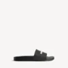 Pool-Sandalen für Herren in Schwarz/Weiß