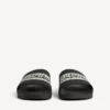 Pool-Sandalen für Herren in Schwarz/Weiß