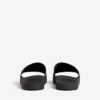 Pool-Sandalen für Herren in Schwarz/Weiß
