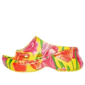 Pool Slide Sandalen x Crocs „Tulip Print Multi“ 677389W1S8F7053