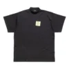 Post It T-Shirt Oversized „Washed Black“ 739028TOVD41055