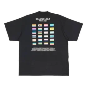 Pride 22 Oversized-Baumwoll-T-Shirt „Black White“ 694576TMVO21070 Pride 22 Oversized-Baumwoll-T-Shirt „Black White“ 694576TMVO21070