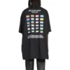 Pride 22 Oversized-Baumwoll-T-Shirt „Black White“ 694576TMVO21070