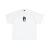 Pride 22 Oversized-T-Shirt aus Baumwolle „Weiß Schwarz“ 694576TMVO20904
