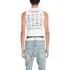 Pride 22 Tanktop „White Black“ 698102TMVO40904