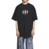 Pride-T-Shirt, Boxy-Fit „Schwarz“ 651795TLV931000