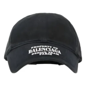 Property Of Bestickte Denim-Baseballkappe „Schwarz“ 704097410B20107