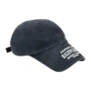 Property Of Bestickte Denim-Baseballkappe „Schwarz“ 704097410B20107