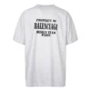 Property Vintage-T-Shirt, Large-Passform „Weiß Schwarz“ 641675TMVH89012