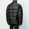 Pufferjacke mit gesticktem Logo „Schwarz“ 582998TFO061000