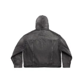 Pullover-Jacke „Black Japanese Denim“ 719313TBP473340