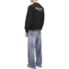 Pullover mit Rundhalsausschnitt „Black“ für die Political Campaign 697869TKVI91070
