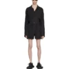 Pyjama-Shorts mit Logo-Print „Black“ 719975TON041000