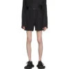 Pyjama-Shorts mit Logo-Print „Black“ 719975TON041000