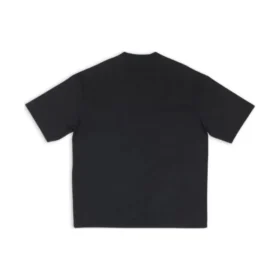 Qixi Crest T-Shirt, mittlere Passform „Schwarz“ 612966TMVL41075