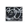 Quadratische, gefaltete Graffiti-Geldbörse „Black White“ 594549210LH1090