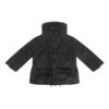 Reise-Parka mit Kapuze „Schwarz“ 704500TLP031000
