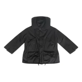 Reise-Parka mit Kapuze „Schwarz“ 704500TLP031000