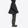 Reise-Parka mit Kapuze „Schwarz“ 704500TLP031000