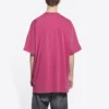 Retail Therapy Slit T-Shirt „Burgundy Black“ 675016TLVB16165