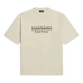 Retail Therapy T-Shirt in mittlerer Passform „Ivory Black“ 612966TLVB19054