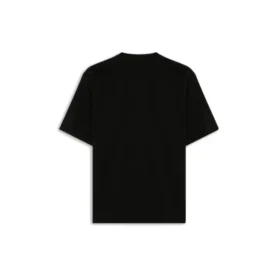 Retro-Uniform, lockeres Design, kurzärmelig, schwarz 620941TIV791000
