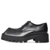 Rhino Derby-Schuhe „Black Smooth Calfskin“ 712391WBB501000