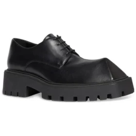 Rhino Derby-Schuhe „Black Smooth Calfskin“ 712391WBB501000