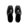 Rhino Stiefeletten „Schwarzes glattes Kalbsleder“ 763684WBB501000
