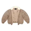 Ripstop-Unity-Jacke aus Baumwolle „Beige“ 698837TLP039577