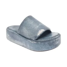 Rise Sandalen „Denim-Print-Leder“ 656960WBMA14000
