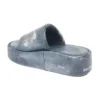 Rise Sandalen „Denim-Print-Leder“ 656960WBMA14000
