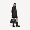 Rodeo-Handtasche, groß, genarbtes Kalbsleder, schwarz Rodeo-Handtasche, groß, genarbtes Kalbsleder, schwarz