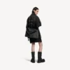 Rodeo-Handtasche, groß, genarbtes Kalbsleder, schwarz Rodeo-Handtasche, groß, genarbtes Kalbsleder, schwarz