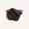 Rodeo-Handtasche groß in Hell-Espresso
