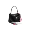 Rodeo Kleine Handtasche im Used-Look mit einem Anhänger „Schwarz“ 7897792AA831000