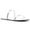 Runde Sandalen „Weiß Schwarz“ 694999WCAE19010