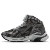 Runner High-Top-Sneaker „Graues, wildlederähnliches Nylongewebe“ 695764W3RH31891
