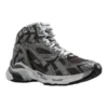 Runner High-Top-Sneaker „Graues, wildlederähnliches Nylongewebe“ 695764W3RH31891