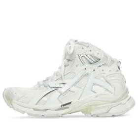 Runner High-Top-Sneaker „White“ 695764W3RH19000