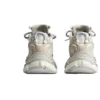 Runner-Sneaker „Beige Nylon, wildlederähnliches Gewebe“ 772767W3RNY9797