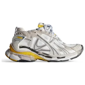 Runner-Sneaker „Beige, Weiß, Gelb, Nylon und wildlederähnlicher Stoff“ 772767W3RNY9170 Runner-Sneaker „Beige, Weiß, Gelb, Nylon und wildlederähnlicher Stoff“ 772767W3RNY9170