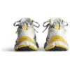 Runner-Sneaker „Beige, Weiß, Gelb, Nylon und wildlederähnlicher Stoff“ 772767W3RNY9170