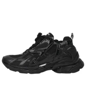 Runner Sneaker „Black Mesh and Nylon“ 656063W3RA11000