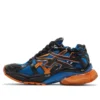 Runner Sneaker „Blau-Orange-Schwarz – Mesh und Nylon“ 677403W3RB34719